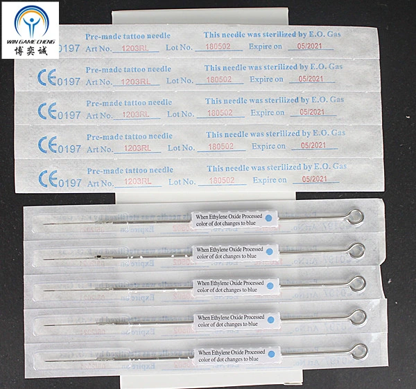 Sterilized Disposable Pre-Made Tattoo Needle (1203RLT) Traditional Tattoo Needle