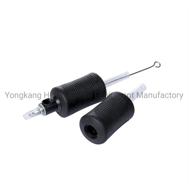 Poignées de cartouche de tatouage jetables en caoutchouc de silicone de 30 mm