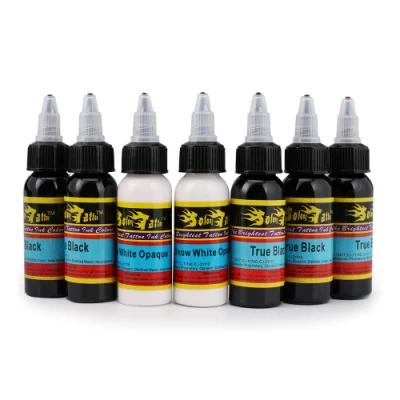 Ensemble d'encres de tatouage naturelles pures Solong 7 couleurs Microblading Tattoo Pigment Ink