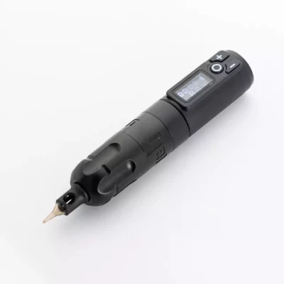 Le plus récent stylo de batterie de tatouage d'affichage numérique de moteur rotatif sans fil de batterie rechargeable remplaçable pour le kit de tatouage