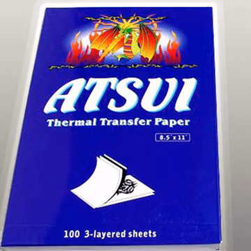 Accessoire de feuille de copieur de Kit de papier de pochoir de transfert thermique d'approvisionnement de tatouage