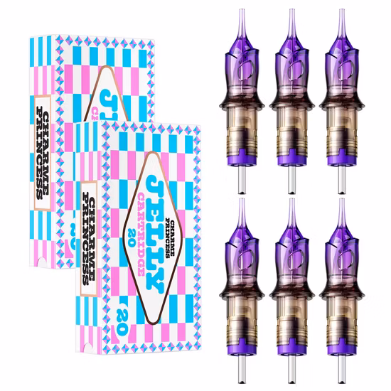 Usine jetable OEM maquillage permanent sourcil lèvre Microblading Body Art professionnel cartouches d'aiguille de tatouage